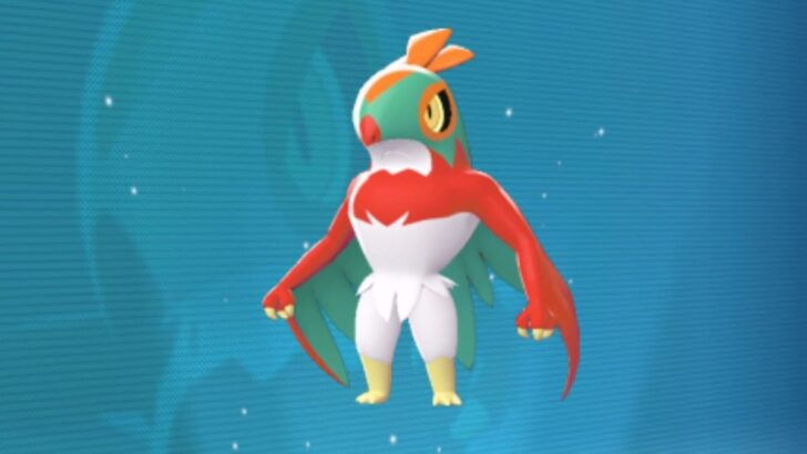 Hawlucha em sua entrada Pokédex em Legends ZA