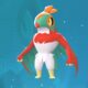 Hawlucha em sua entrada Pokédex em Legends ZA