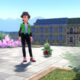 Um treinador ao lado de Larvitar em Pokémon Legends: ZA.