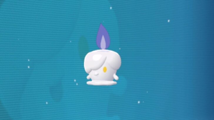 Litwick visto na Pokédex em Pokémon Legends ZA