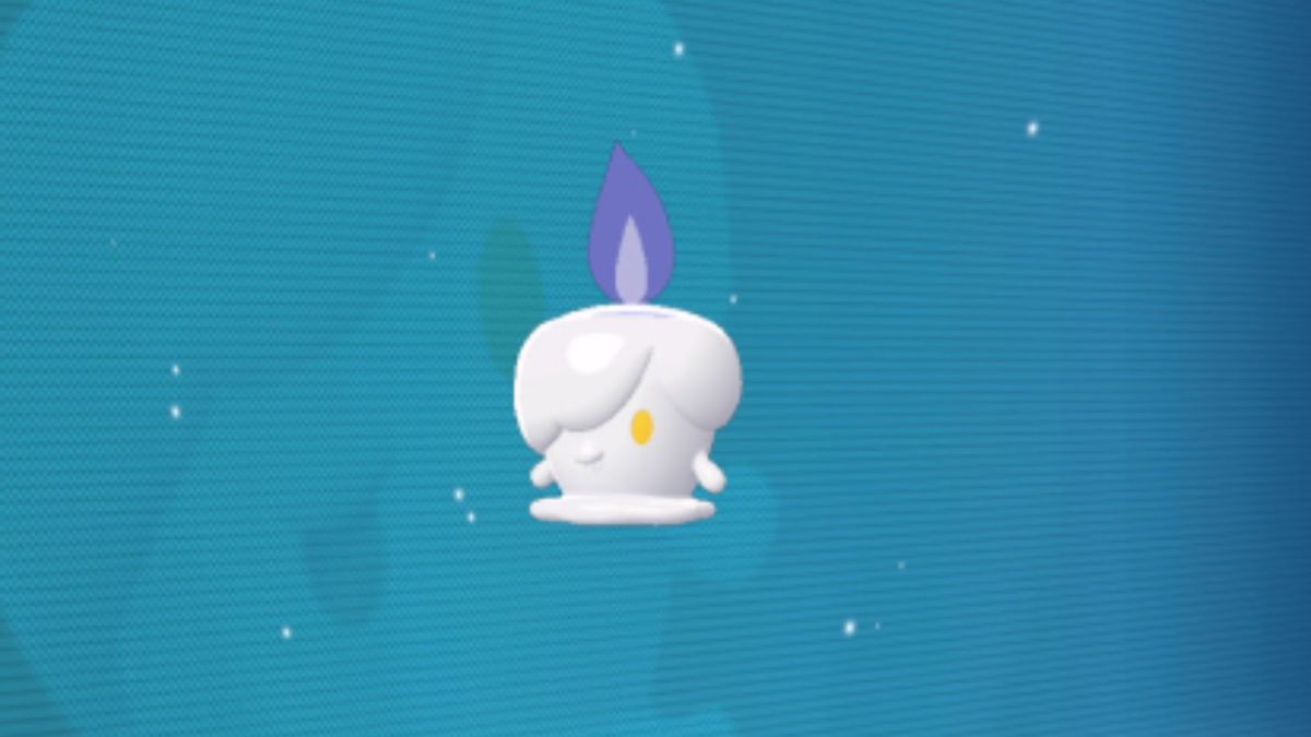 Litwick visto na Pokédex em Pokémon Legends ZA