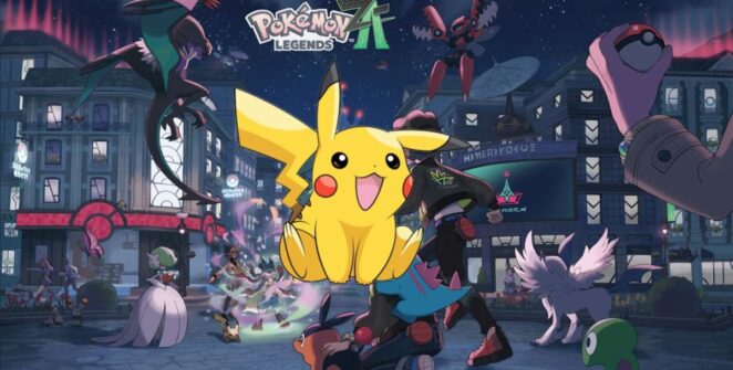 Pikachu na capa de Legends ZA