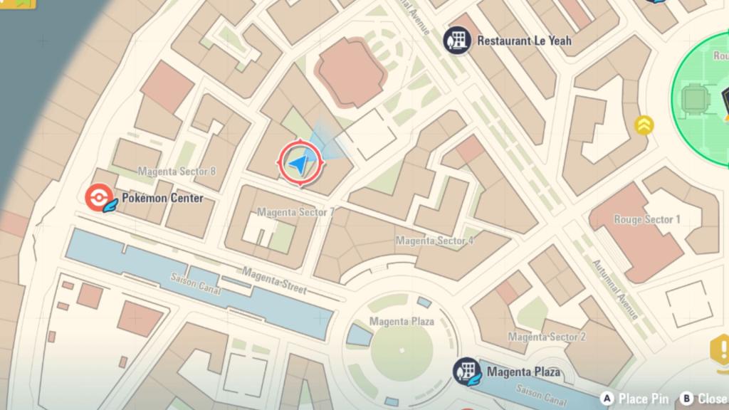 Local de desova de Ralts em Legends ZA