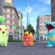 Chikorita, Tepig e Totodile na cidade de Lumiose