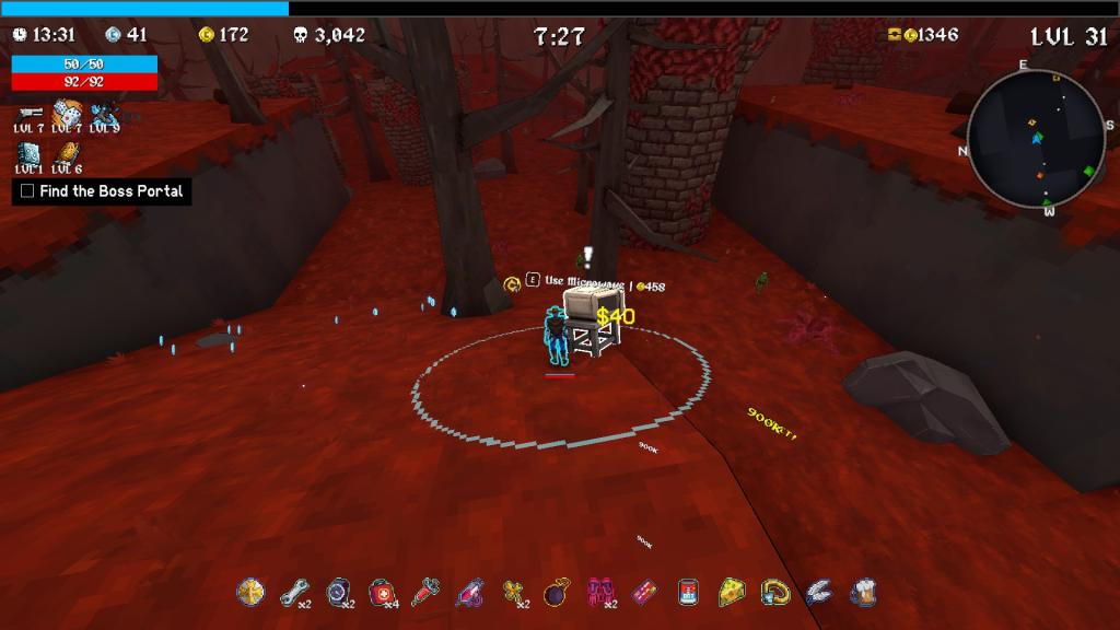 O microondas em megabonk