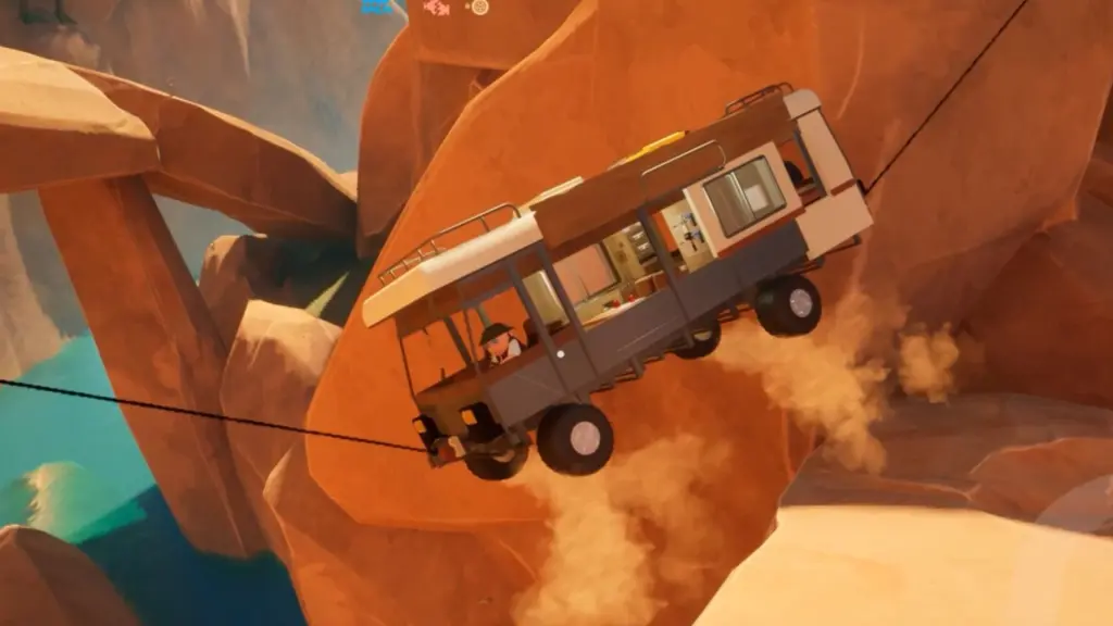 Um RV içado por dois cabos em RV Já existe?