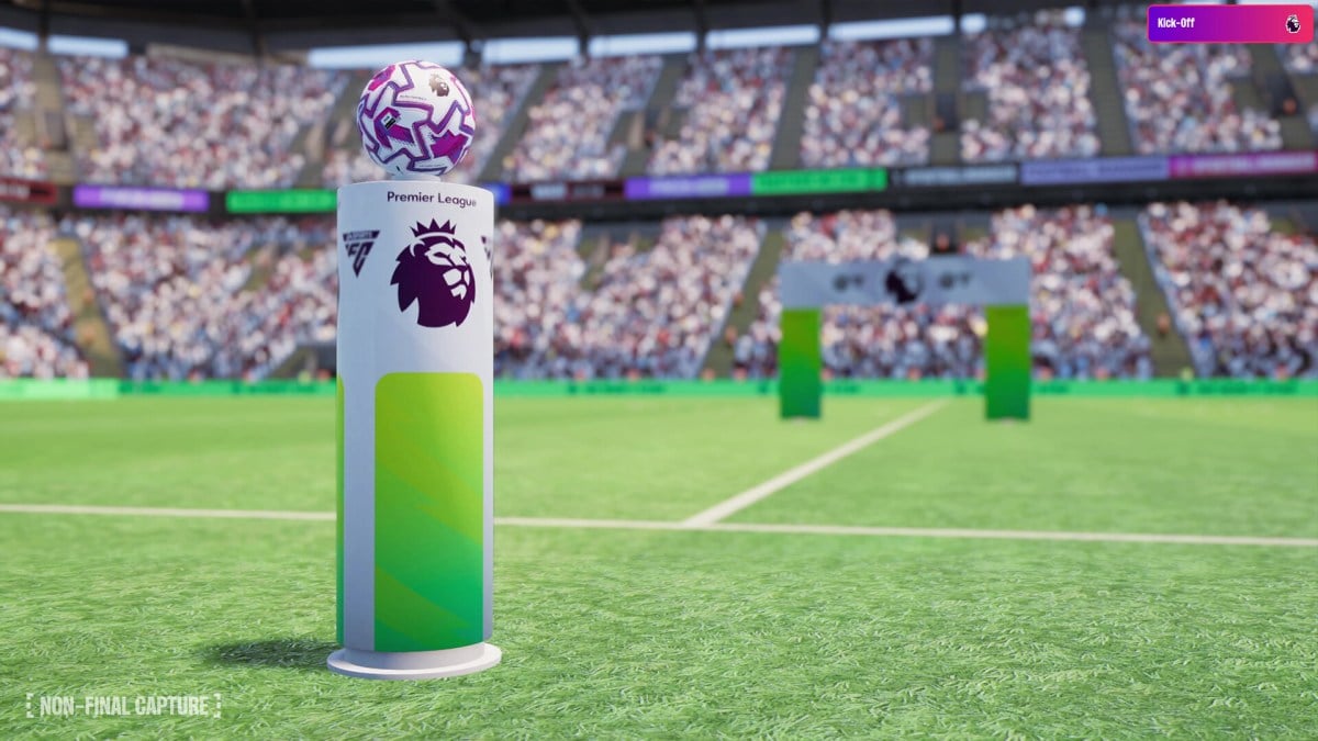 Bola da Premier League no Football Manager 26
