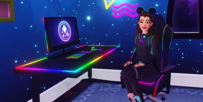 Usando Twitch Twitch Drops em computador RGB no Disney Dreamlight Valley