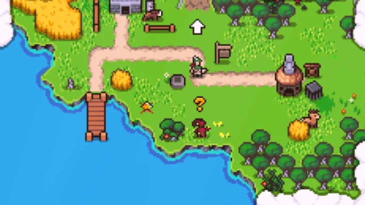 Jester em uma das ilhas de viagem no Super Fantasy Kingdom