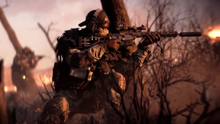 Soldado REDSEC do campo de batalha