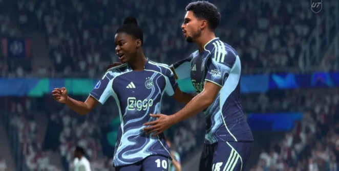 Jogadores comemorando no FC 26