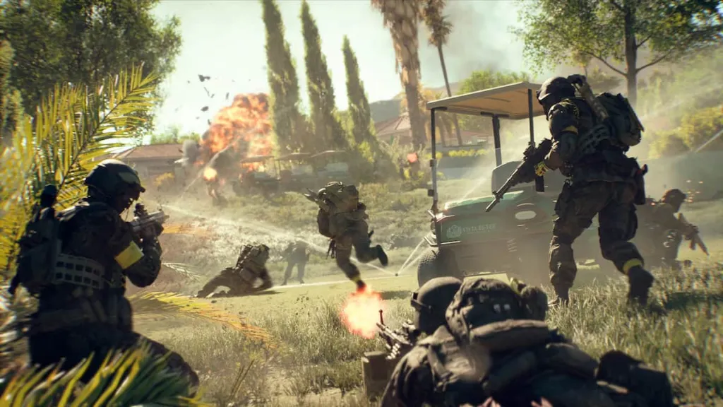 Jogabilidade de infantaria Battlefield REDSEC