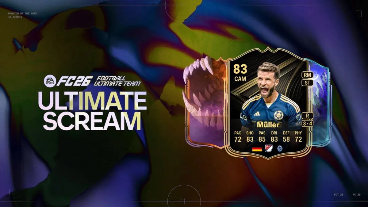 Cartão TOTW de Thomas Muller no FC 26