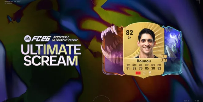 Cartão base de Bounou no FC 26 Ultimate Team