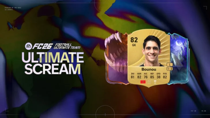 Cartão base de Bounou no FC 26 Ultimate Team
