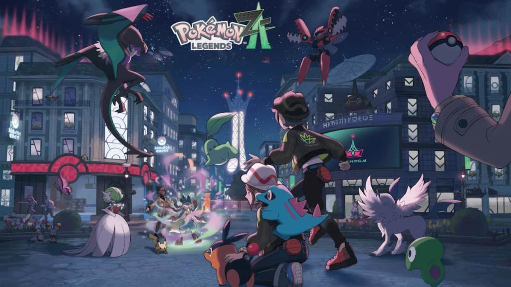 Imagem promocional de Pokémon Legends ZA