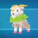 Um Skiddo brilhante na tela Pokédex em Legends ZA