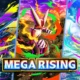 Imagem promocional da expansão Mega Rising no Pokémon TCG Pocket