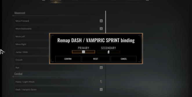 Remapeando controles em Vampire the Masquerade Bloodlines 2