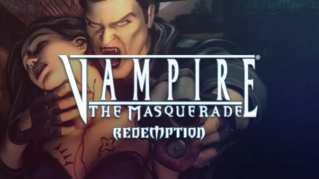 Arte da capa de Vampire The Masquerade Redmeption