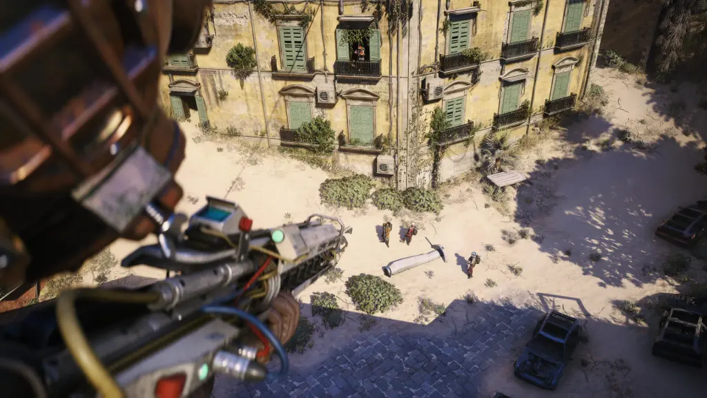 Jogador mirando em outros jogadores no ARC Raiders