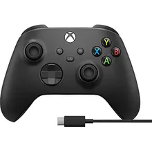 Controlador sem fio Xbox com cabo USB
