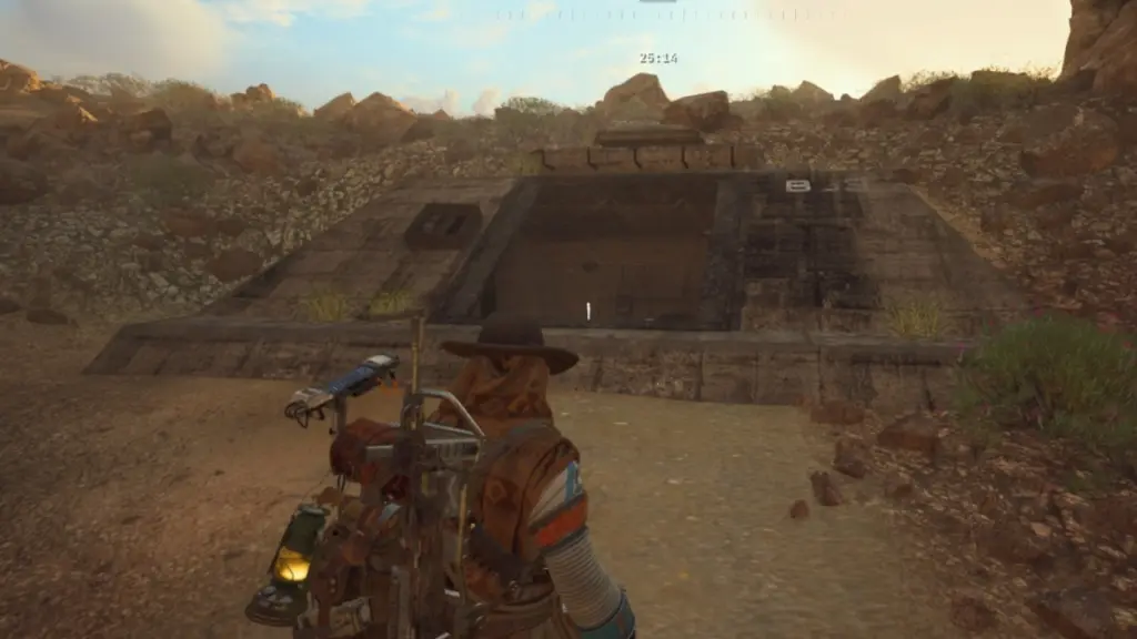 Entrada do bunker