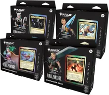 Magic: The Gathering – Pacote de deck de Final Fantasy Commander (inclui todos os 4 decks)