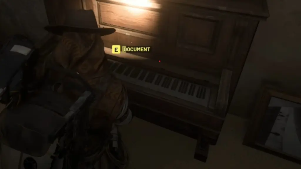 Piano no edifício Farmacia