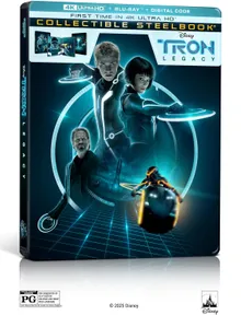 Tron: livro de aço legado 4K