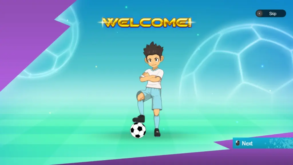 Contratando um novo jogador em Inazuma Eleven Victory Road