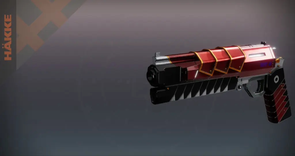 O canhão de mão Phoneutria Fera, inspirado no Solar Eververse ambientado na Temporada dos Assombrados de Destiny 2.