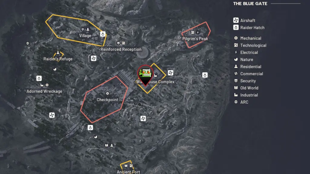 Sala de controle em ARC Raiders