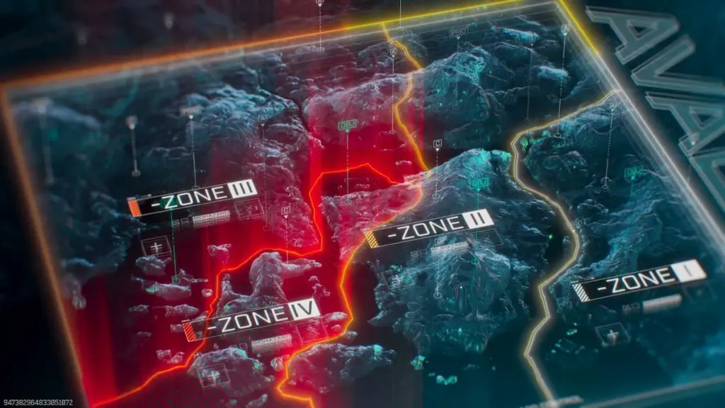 Captura de tela do mapa BO7 Avalon Tac