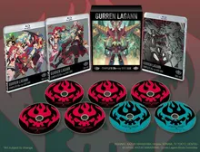 Conjunto completo de caixa Blu-ray de Gurren Lagann