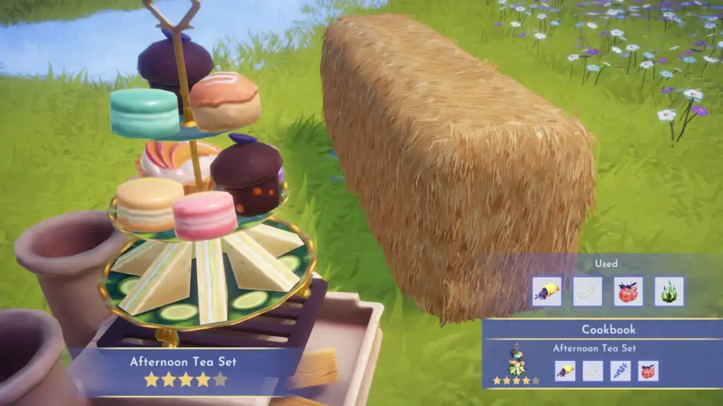 Cozinhando o chá da tarde em Diseny Dreamlight Valley