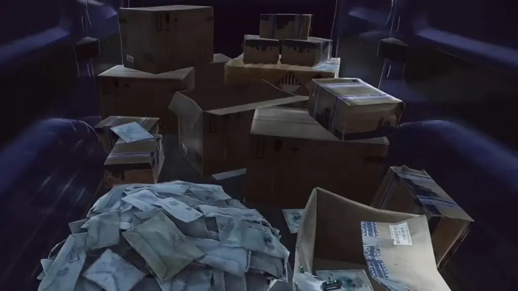 Cartas no carro Rus Post em Escape from Tarkov
