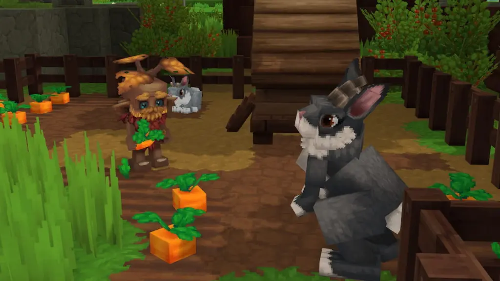 Imagem promocional Hytale de um coelho