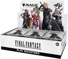 Caixa de reforço do jogo Final Fantasy