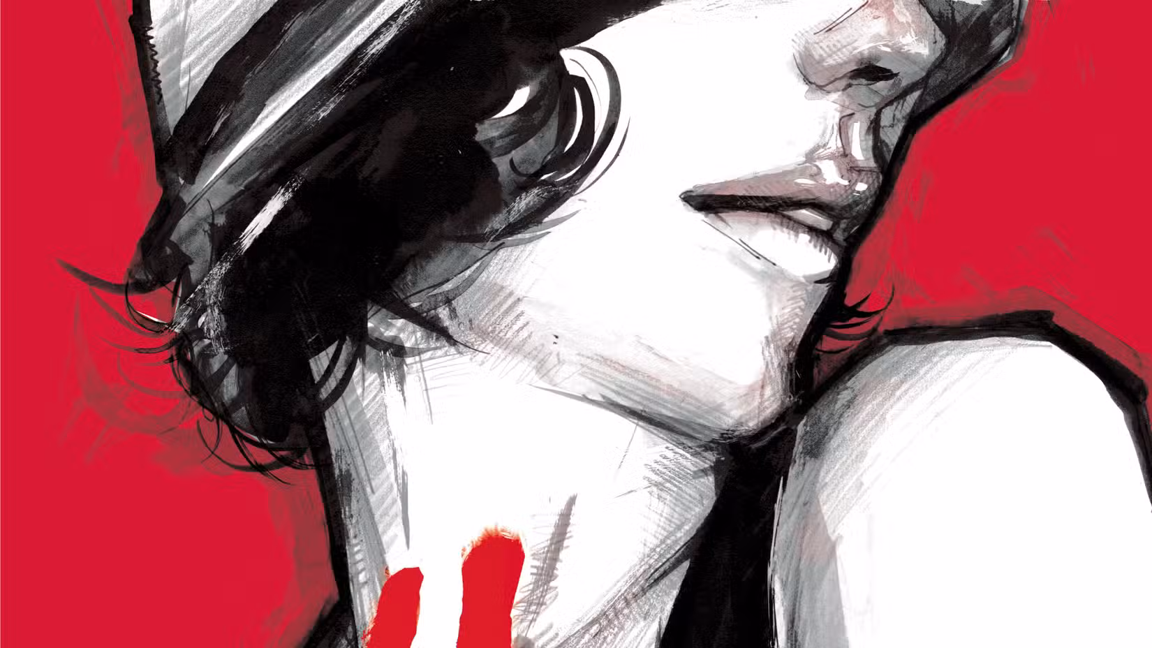 Pearl Jones tem feridas sangrentas no pescoço em Vampiro Americano