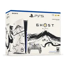 Console PlayStation 5 - Pacote de edição limitada Ghost of Yotei Black