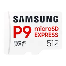 Cartão expresso microSD Samsung P9 - 512 GB