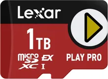 Cartão Expresso Lexar Play PRO 1 TB MicroSD