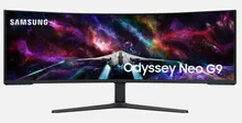 57" Monitor de jogos mini-LED Samsung Odyssey Neo G9 duplo 4K 240 Hz