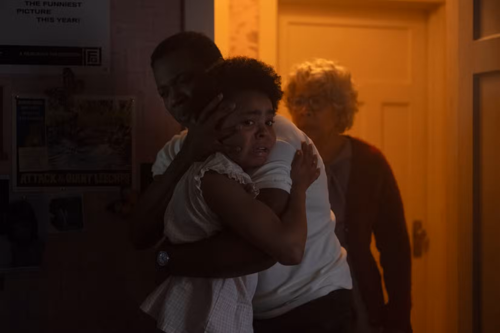 Stephen Rider, BJ Harrison e Amanda Christine em It: Bem-vindo a Derry
