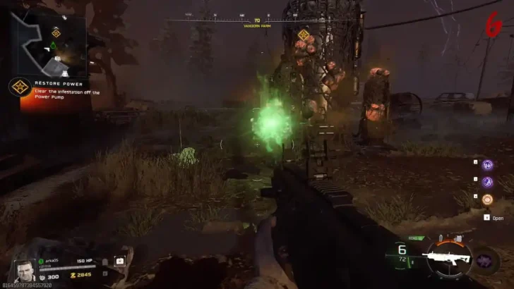Uma cena de luta em Black Ops 7 Zombies