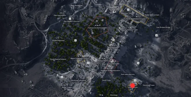 Localização de testes e construção de anexos em ARC Raiders