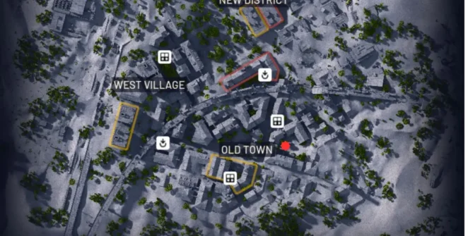 Localização da Torre Vermelha em ARC Raiders