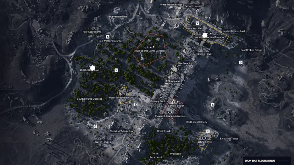 Localização do Barão Husk