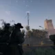 Uma estação de chamada de suprimentos em ARC Raiders.